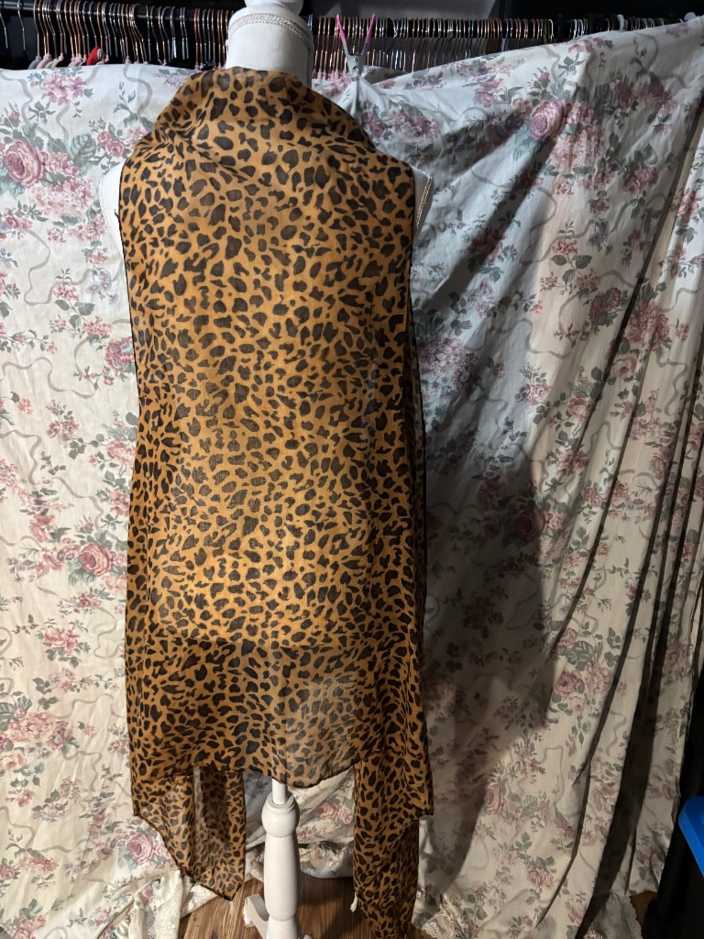 Grace and Emma Animal Print vest Duster